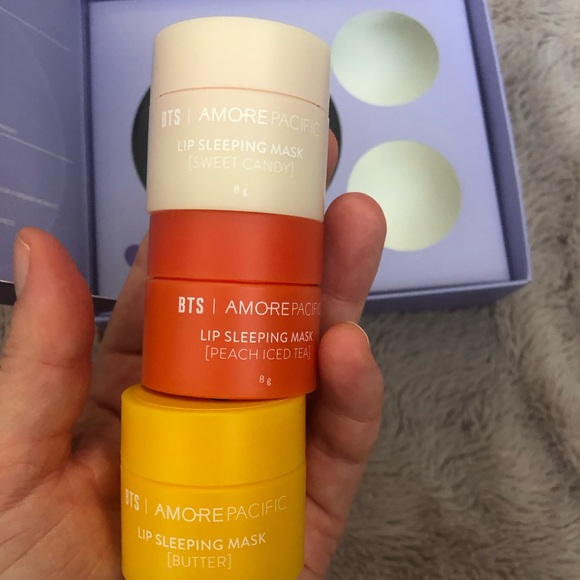 LIP &POP EDITION BTS | AMOREPACIFIC lip sleeping mask in 3 different scents 8g - Picture 4 of 9